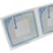 Zelfklevende etiketspoel compatibel met anti-diefstal antidiefstal EAS 8.2MHz 30x30mm wit 1000 stuks