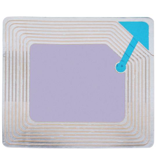 Klebeetikettenspule kompatibel mit Diebstahlschutz EAS 8,2 MHz 50 x 50 mm weiß 1000 Einheiten