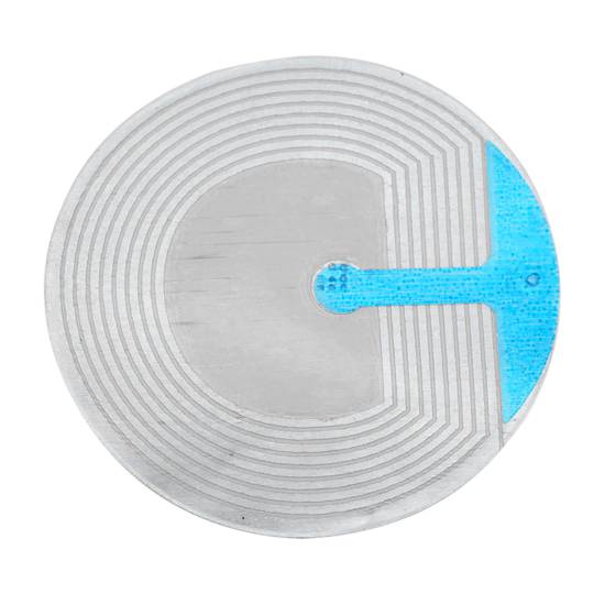Zelfklevende etiketspoel compatibel met antidiefstal antidiefstal EAS 8,2 MHz 40 mm ronde barcode 1000 eenheden