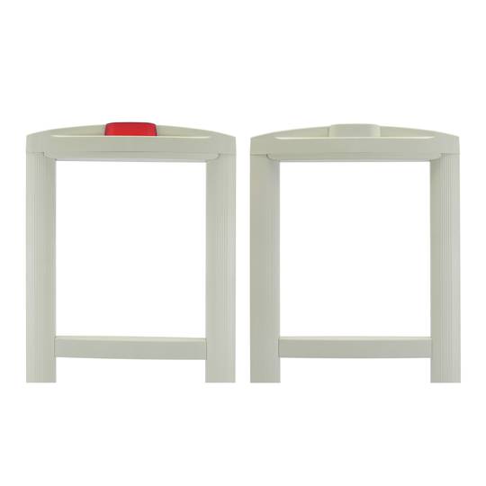 Arco antifurto compatibile con etichette antifurto EAS RF 8.2Mhz con 2 colonne beige