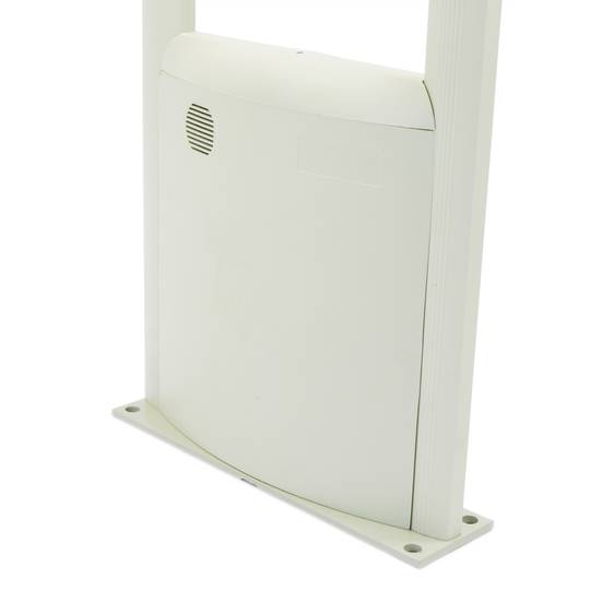 Arco antifurto compatibile con etichette antifurto EAS RF 8.2Mhz con 2 colonne beige