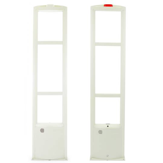 Arc antifurt compatible amb etiquetes EAS RF 8.2Mhz antirobatori de 2 columnes i comptador de persones