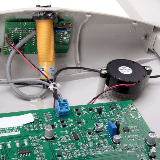 Arc antifurt compatible amb etiquetes EAS RF 8.2Mhz antirobatori de 2 columnes i comptador de persones