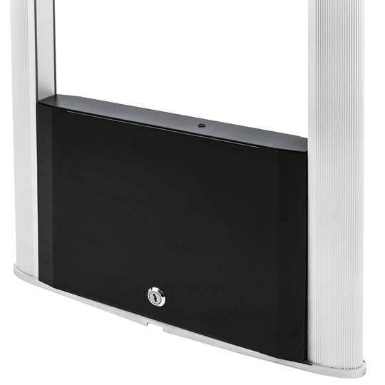 Anti-diefstalboog compatible met EAS RF 8.2 Mhz anti-diefstal aluminium 2-koloms etiketten