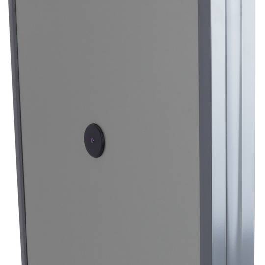 Arco de seguridad detector de metales de una zona