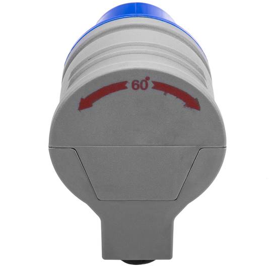Base de enchufe industrial CETAC 90º macho 2P+T 16A 250V IP44 aérea