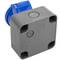 CETAC industriële sokkel vrouwelijk 2P + E 16A 250V IP44 opbouw