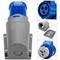 Base presa industriale CETAC 90º femmina 2P + T 16A 250V IP44 superficie