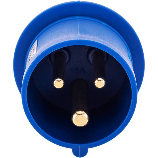 CETAC industrial male socket 2P+E 16A 250V IP44 aerial