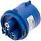 Base de plugue industrial CETAC macho 2P + E 32A 250V IP44 antena