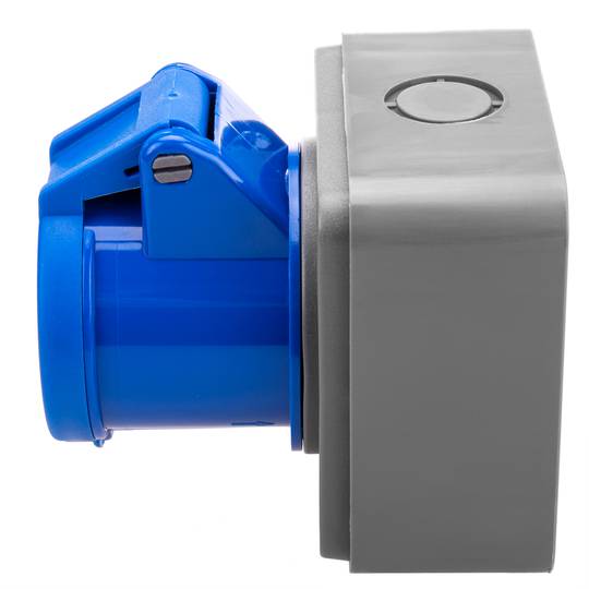 Industriebuchse CETAC Buchse 2P + E 32A 250V IP44 Oberflächenbuchse