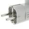 Adattatore CEE plug femmina a SCHUKO maschio 2P+T 16A 250V IP44 IEC-60309 angolo retto