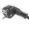 Industriële stekkeradapter CEE plug vrouwelijk naar SCHUKO mannelijk 2P + T 16A 250V IP44 IEC-60309 kabel 1 m