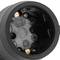 Industrial outlet Adaptor CEE plug male to SCHUKO female socket 2P+T 16A 230V IP44 IEC-60309 cable 16 cm