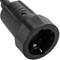 Industrial outlet Adaptor CEE plug male to SCHUKO female socket 2P+T 16A 230V IP44 IEC-60309 cable 16 cm