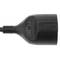 Endoll industrial Adaptador CETAC mascle a SCHUKO femella 2P+T 16A 230V IP44 IEC-60309 cable 1m