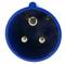 Industrial outlet Adaptor CEE plug male to 3 x CEE plug female 2P+T 16A 250V IP44 IEC-60309 cable 15cm
