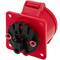 Industrial outlet CEE plug female socket 3P+T+N 16A 415V IP44 IEC-60309 for surface