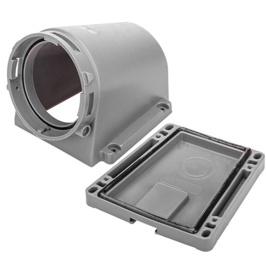 Gniazdo przemysłowe CETAC 90º żeńskie 3P + T + N 16A 380V IP44 se powierzchni