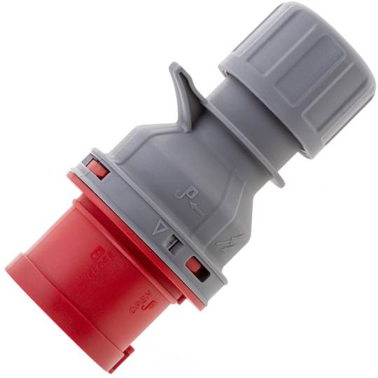 Podstawa wtyku przemysłowego CETAC męska 3P + E 16A 380V Antena IP44