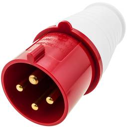 Base endoll industrial CETAC mascle 3P+T 32A 380V IP44 IEC-60309 aèria