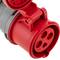 Presa industriale CETAC femmina 3P + T 32A 380V Antenna IP44