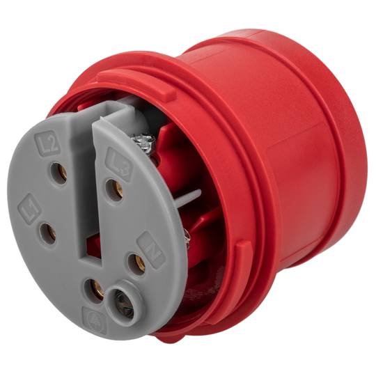 Basis Industriestecker CETAC Stecker 3P + T + N 16A 380V IP44 Antenne