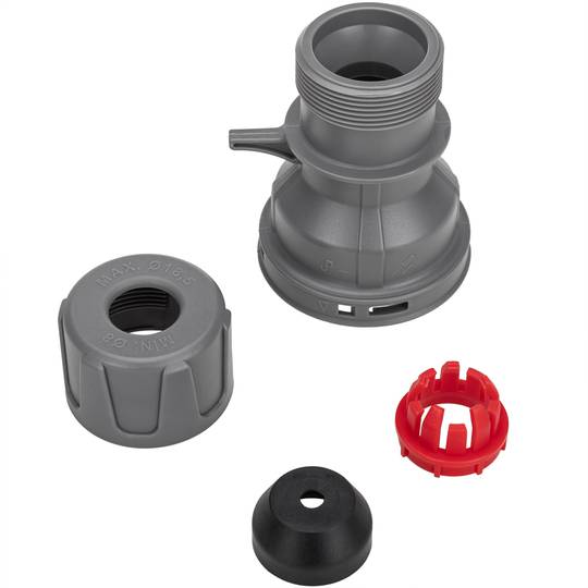 Industrial socket CETAC female 3P + T + N 32A 380V IP44 aerial