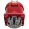 Base de enchufe industrial CETAC hembra 3P+T+N 32A 380V IP44 de superficie