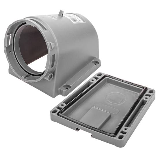 Soquete industrial CETAC 90º fêmea 3P + E 32A 380V IP44 superfície