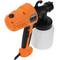 Pistolet lakierniczy 400 Watt 800 ml, elektryczny pistolet lakierniczy z trzema trybami natrysku