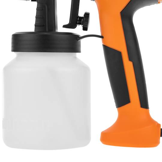 Pistolet lakierniczy 400 Watt 800 ml, elektryczny pistolet lakierniczy z trzema trybami natrysku