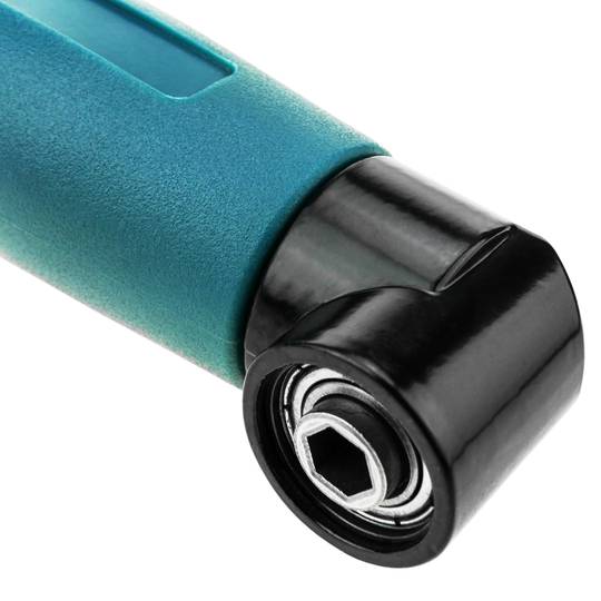 Manueller Schraubendreher mit Winkeldesign 1/4 6,35 mm Sechskantadapter für rechtwinkliges Bohrfutter