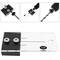 Sistema di guida e centraggio per praticare fori in in legno. Kit di foratura per tassello  6 mm 1/4