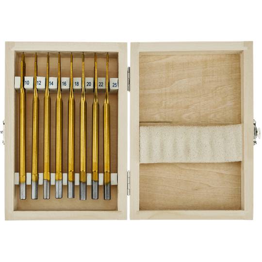 Flach Spaten Bits für Holz im Karton mit 8 teilig Fräsbohrer