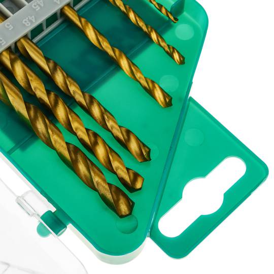 Bohrer für Metall und Holz. Box mit 7 kleinen Bits 1,5-6,0 mm