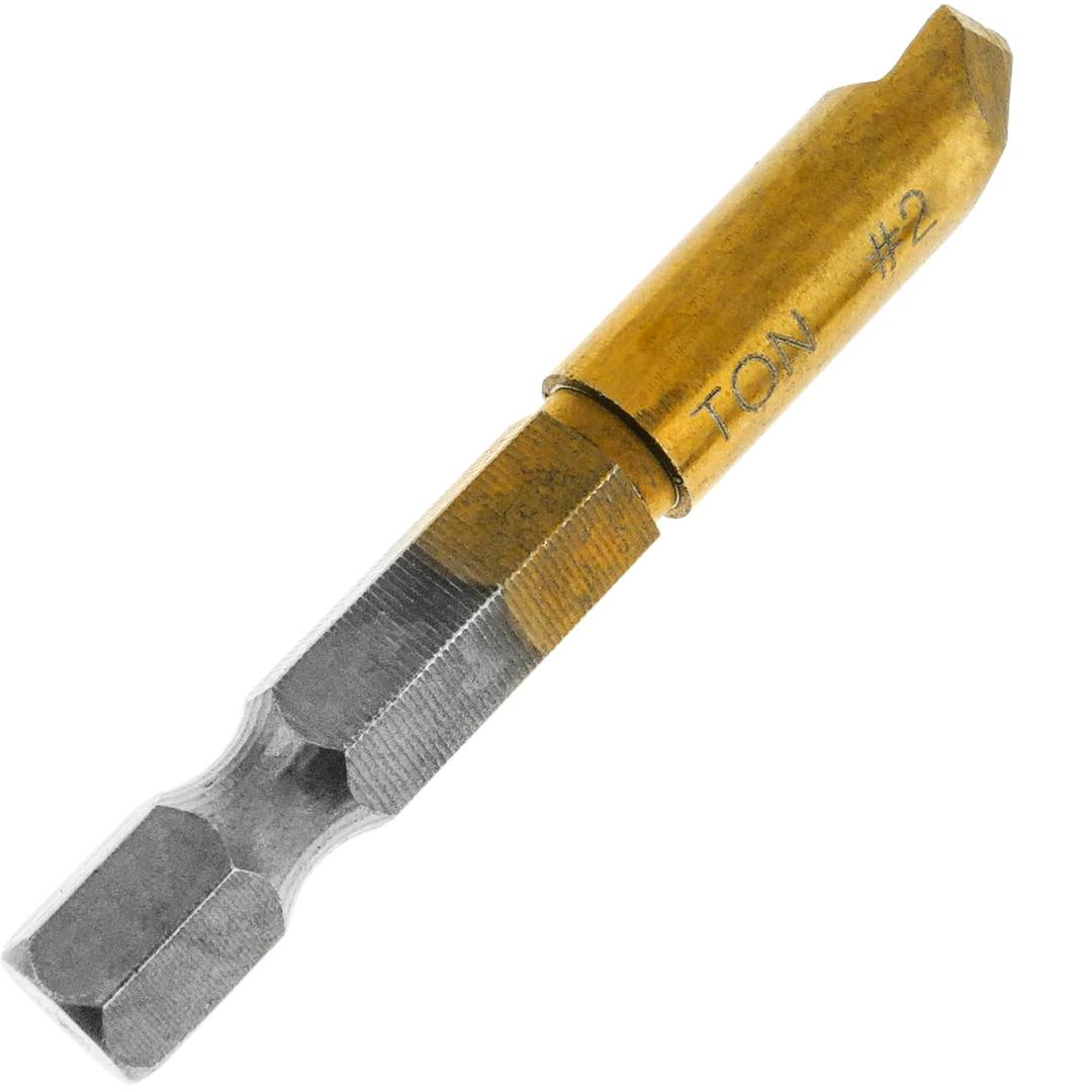 Kit de 4 escareadores de 7 mm com haste de 1/4