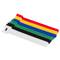 Pack de 12 unitats de brida adherent 150mm en colors negre, blau, verd, vermell, blanc i groc de Lanberg ORG01-MT150-MC6