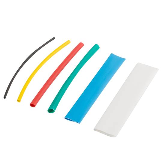 Lot de 100 unités de câble de 0,1 m en noir, bleu, vert, rouge et jaune par Lanberg ORG01-ST100MC