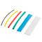 Lot de 100 unités de câble de 0,1 m en noir, bleu, vert, rouge et jaune par Lanberg ORG01-ST100MC
