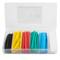 Lot de 100 unités de câble de 0,1 m en noir, bleu, vert, rouge et jaune par Lanberg ORG01-ST100MC