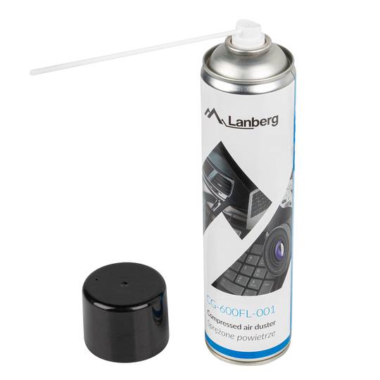Spray de ar comprimido Lanberg 600 ml Lanberg CG-600FL-001
