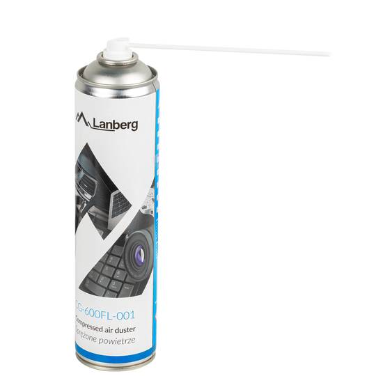 Spray de ar comprimido Lanberg 600 ml Lanberg CG-600FL-001