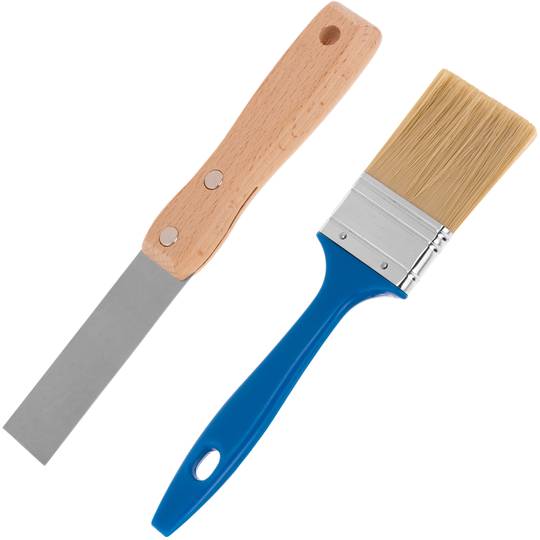 Kit for painting that includes 8 pieces