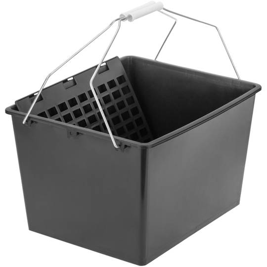 Cubeta per a pintura de plàstic amb reixeta 16 litres negre