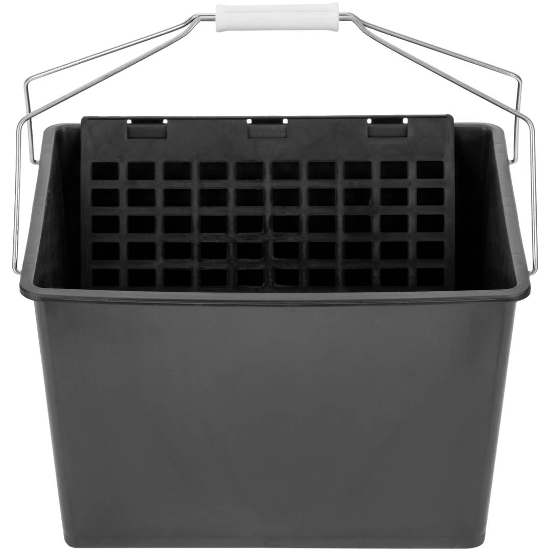 Cubeta per a pintura de plàstic amb reixeta 16 litres negre