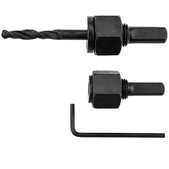 Skrzynia z 8 okrągłymi koronami do cięcia drewnianych otworów 19 21 27 30 37 44 50 64 mm