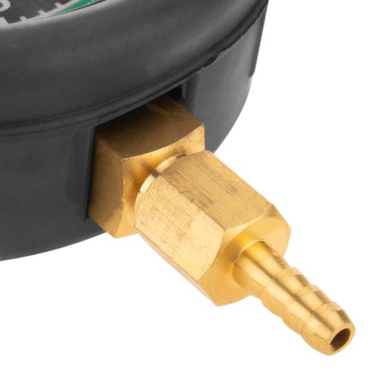 Vacuómetro para medir la presión del suministro de combustible al motor.