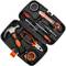 Basic tool kit. Set of 8 pieces. Screwdriver, pliers, hammer, tape measure, etc.