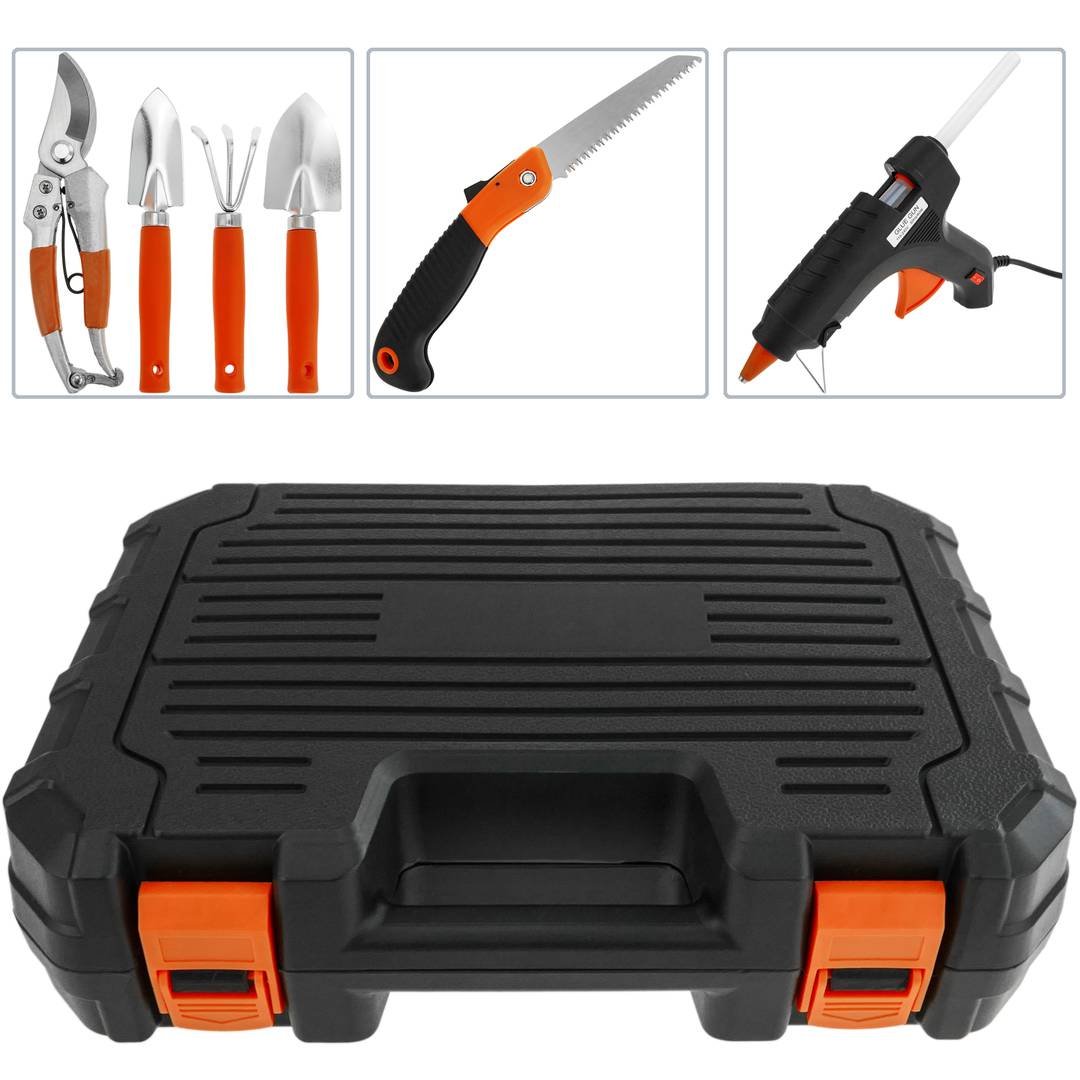 Basic tool kit. Set of 8 pieces special for gardening and florists